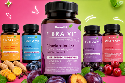 Fibra Vit - 60 cápsulas vegetales