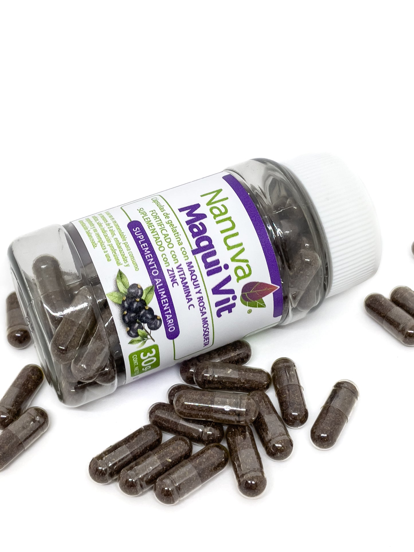 Cápsulas Maqui Nanuva