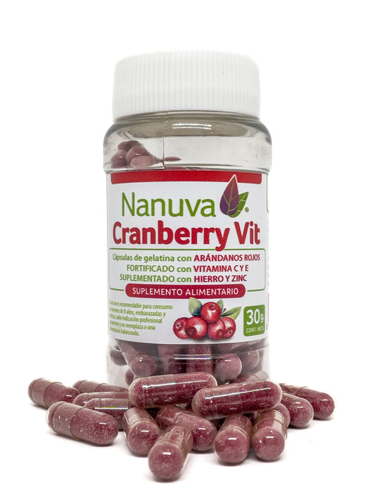 Cápsulas Cranberry Nanuva