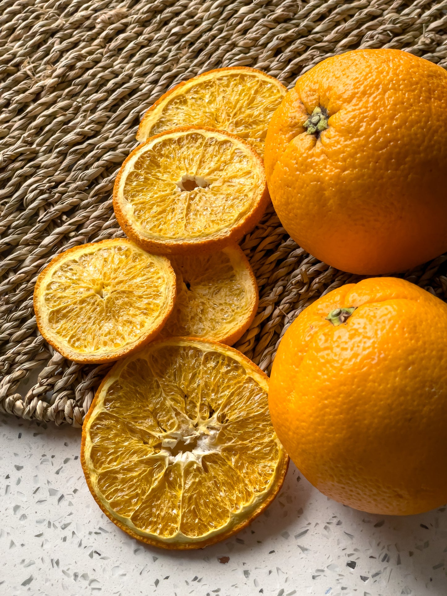 Naranja deshidratada