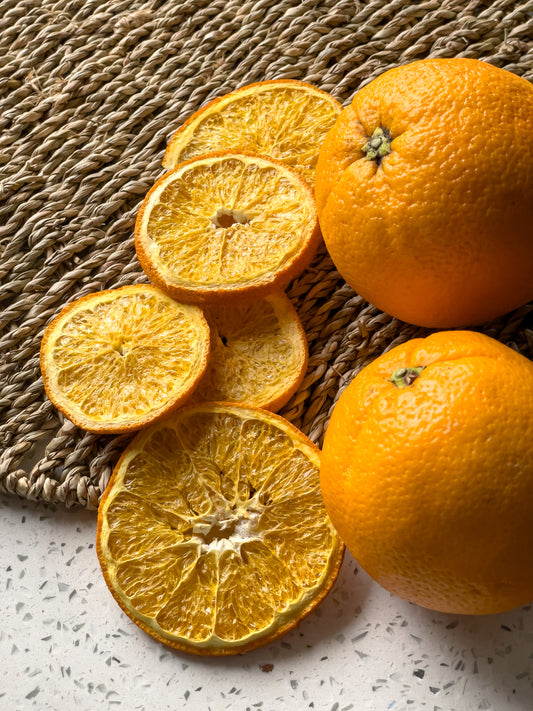 Naranja deshidratada
